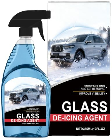 Descongelamiento genérico para parabrisas de coche, 350 ml descongelamiento rápido - para coche, para escarcha en espejos, faros, cerraduras