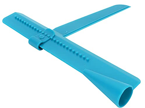 aqxreight 2 Piezas/Juego de Raspador de Crema de Altura para Alisar Pasteles Pequeños Juego de Herramientas de Raspador de Crema de Altura de 2 Piezas para Hornear - para Alisar Pasteles, Fondant,