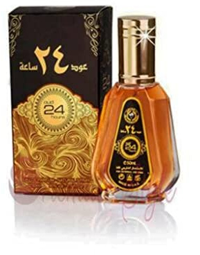 Ard al Zaafaran Parfum Oud 24 Hours avec vaporisateur EDP, boisé, vanille, musc, 50 ml