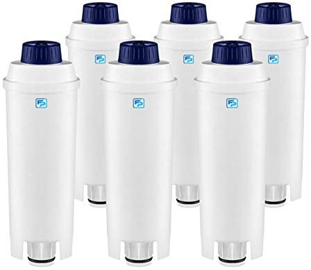 6er pack Wasserfilter ersetzt DLSC002 Filterpatrone SER3017 Filterpatronen 5513292811 kompatibel mit DeLonghi Magnifica Caffe Cappuccino ECAM ETAM EPAM ESAM BCO EC