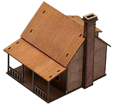 Harilla 1:72 Échelle Architecture Bâtiment Maquettes Paysage Matériaux de Construction Collection Ornements Oo Échelle Démontage pour Diorama Mise En Page, Style un