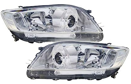 Autoteile Gocht Set Hauptscheinwerfer Scheinwerfer H11 Hb3 + Set Satz Links und Rechts Kompatibel mit Toyota RAV 4 III A3 10-13