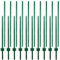 Thealyn U-Pfosten Set 10 Stück 213 CM für Gartenzäune Zaunpfosten, Robuste Metallpfosten Stahl für Hühnerställe, Gärten, Gärtnereien
