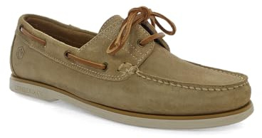 Lumberjack Navigator, Scarpe da Barca Uomo, Beige, 42 EU