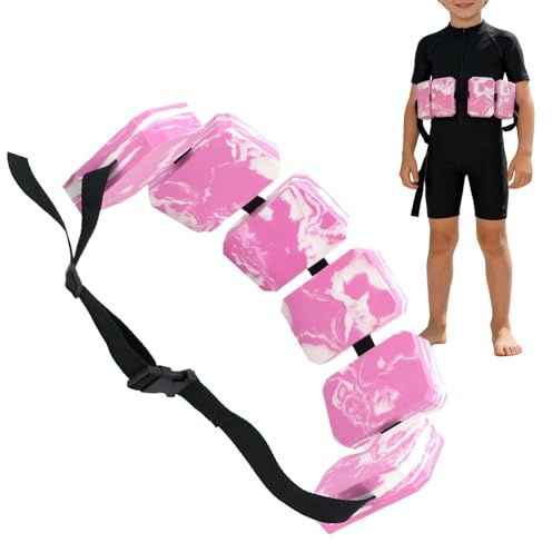 Cinturón de natación de EVA, cinturón de flotación, cinturón de flotabilidad, equipo de soporte de flotabilidad EVA, accesorios ligeros para deportes acuáticos para clases infantiles, piscinas, playas