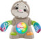 Fisher-Price Linkimals Baby Learning Toy with Lights Music and Motion, Smooth Moves Sloth, UK English Version, GHR18