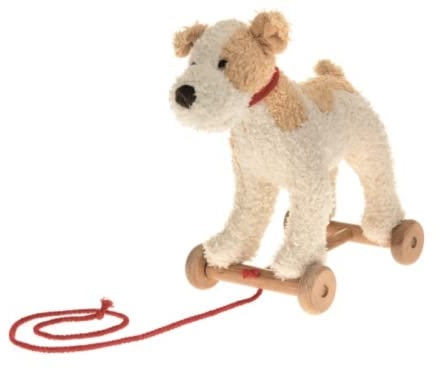 Egmont Toys Eliot 591022 Ziehset aus Holz und Plüsch, Mädchen, ab 12 Monaten, Mehrfarbig