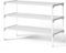Kitsure Schuhregal für den Eingangsbereich - Stabiler & langlebiger Schuhschrank für den Schrank, platzsparendes schuhablage, 63 x 30 x 36 cm, White