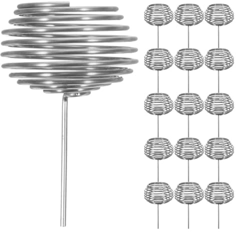 JOINPAYA Panier à engrais pour bonsaï, 20 pièces : boîte à engrais pour plantation, récipients nutritifs en acier inoxydable pour orchidées et fleurs de bonsaï, accessoire de jardinage.