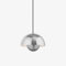 TPWEWRX Nordische Moderne Makkaroni Pendelleuchte Wohnzimmer Schlafzimmer Art Deco Decke Hängelampe Küche Insel Kronleuchter Pendelleuchten Armaturen (Silver,23cm)