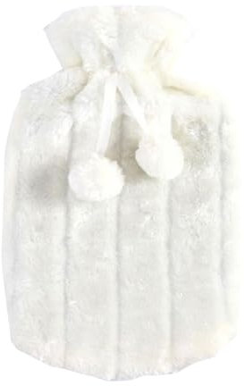 Isolierte Wärmflaschenbezüge, 2 Liter, ultraweicher Kunstplüsch-Wärmflaschenbezug, Softcover für heiße und kalte 6–8 Stunden, um warm zu halten, hilft Muskelschmerzen und Menstruationsbeschwerden zu