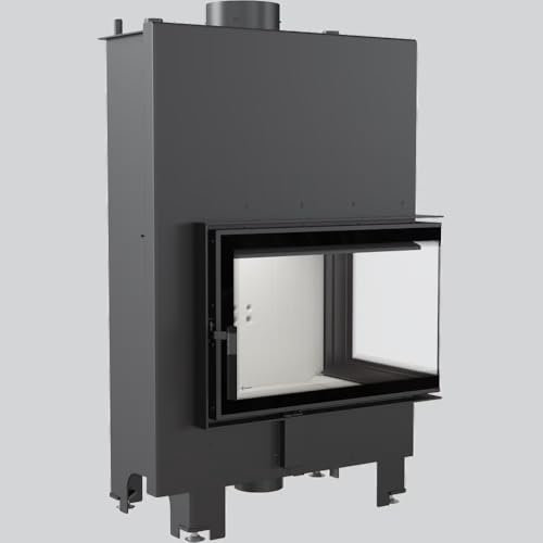 Kratki Inserto per camino MBM destro 12 kW Ø 180