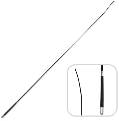 Fusta de doma puño negro Los Nietos Dressage | 120 cm | Equipamiento para el caballo | Producto de Guarnicionería para Hípica y Doma Los Nietos
