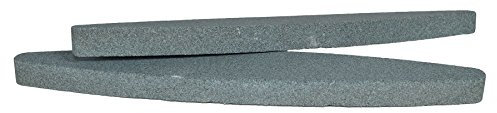 2pc Sharpening Stones Flat Boat Shaped Aluminium OxideBlades Shears Scissors