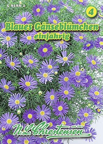 N.L. Chrestensen 581882 Gänseblümchen blau (Gänseblümchensamen)