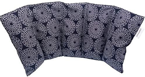 Saco Semillas Microondas MANDALAS XL - Saco termico - bolsa calor microondas - saquito relleno con huesos de cereza - bolsa de calor - tela 100% algodón - 50x20cm