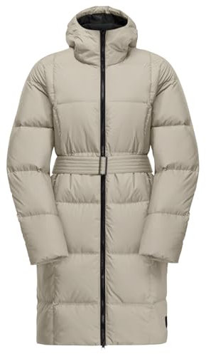 Jack Wolfskin Damen Frozen Lake Coat W Daunenmantel, Seal, L EU