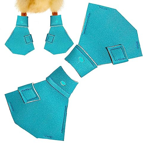 Lesunbak Chaussures de protection antidérapantes pour oiseaux d'eau | Chaussures pour oies et grands canards, oiseaux, poules, animaux de compagnie