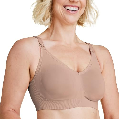 Bravado Designs Sujetadores de Lactancia para Mujeres, Sujetadores de Seda para el Cuerpo Sin Costuras y Sin Varillas, Sujetador de Maternidad de Cobertura Completa, Large