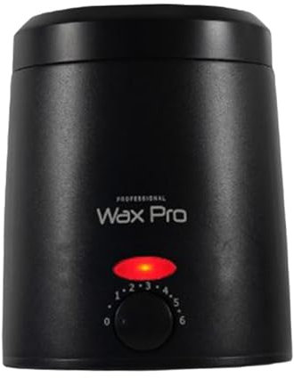 perfk Calentador de cera eléctrico, calentador de cera de 200ml, depilación portátil, calentador de cera caliente, de cera dura para niñas, mujeres y, NEGRO