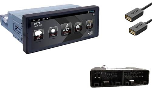 JINFOLI Lettore multimediale Android for auto 1 Din Touch Screen da 6,9 pollici Bluetooth Autoradio Stereo Video GPS WiFi Universale 1din Auto Radio Impianto audio stereo per auto(7069 1G 16G Kia)