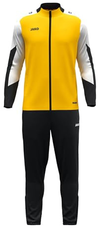 JAKO Unisex polyesterdräkt Dynamic, gul/vit/svart, 3XL