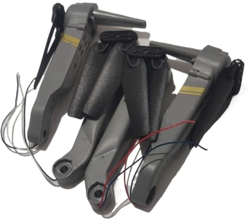 LINGOZS Brazo Plegable para Mini cuadricóptero RC K13 MAX con hélice para Motor
