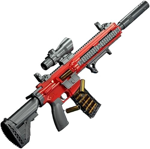 Leksakspistol, M416 leksakspistol med mjuka kulor och utskjutning av hylsor, Eva Soft Sniper Rifle Gun, Blaster Vapen Leksakspistol, Barnträdgårdsleksak, Leksaksfödelsedagspresent för Pojkar, Flickor