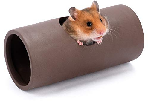 Niteangel - Tunnel per criceti e tubi in ceramica, per criceti nani, robo siriani, topi o altri piccoli animali, Tunnel - Small