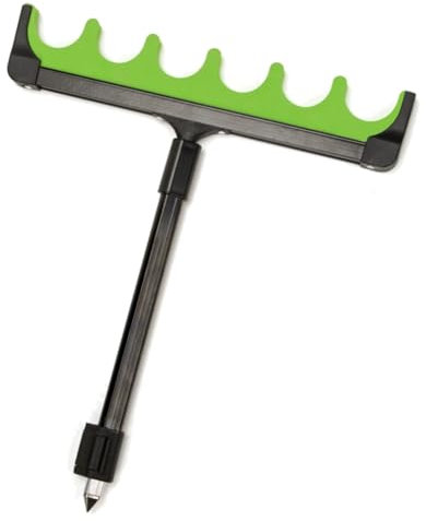 Jasaly Angelstöcke für Karpfenangeln, Stange aus Legierung, Halterung für Meerespfosten, Angelzubehör, Karpfenangelrute, Pod, Angelrutenhalter, 6 Löcher