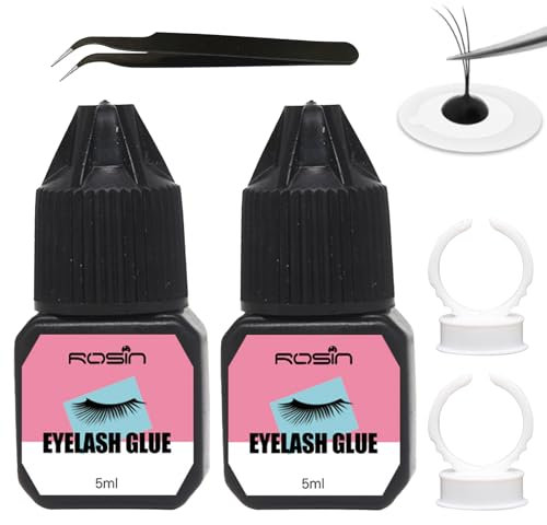 Waterproof Lash Extension Glue, Strong Individual Professional Bond, Semi Permanent