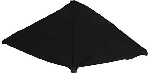 Totority 1pieza Cubierta Flexible De Soporte Para Altavoces Poliéster y Para Shows y Eventos Negro