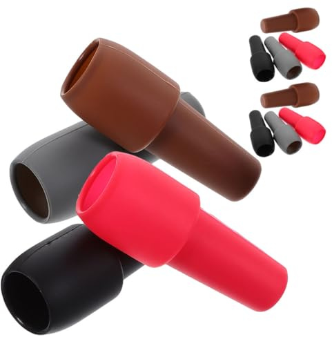 BAZEITFLOW 12 Pezzi Tappi per Bottiglie di Vino in Silicone Tappi per Bottiglie di Vetro Chiusura a Tenuta Set per Conservazione Vino Facile da Pulire e Riutilizzabili Adatti per Uso
