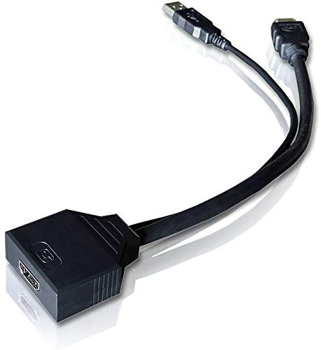 VideoGhost Pro HDMI - Compact JPG Image Capture Cable for HDMI Video with 16GB Flash Drive and Live USB Control