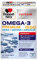 Doppelherz system Omega-3 Premium 1500 – Hoher Gehalt an wertvollen Omega-3-Fettsäuren EPA und DHA als Beitrag zur normalen Herzfunktion – 60 Kapseln