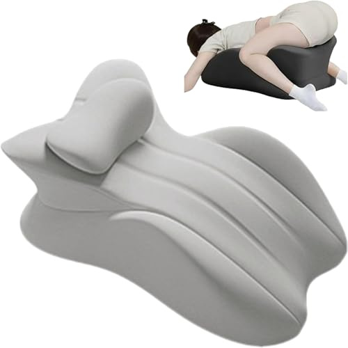 ZeawIEsvbyt Love Pillow for Couples Intimacy, Low-Profile Butt Cushion with Discreet Design for Bedroom Privacy, Comfortable Support for Sitting or Lying (SP.A)