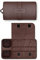 Störtebekker® Premium Rasiertasche aus Leder inkl. Rasur- und Bartguide - Handgefertigtes Herren Rasierer Etui für Bartpflege, Rasierpinsel, Rasierhobel und Zubehör - Edler Kulturbeutel/Kulturtasche