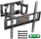 PUTORSEN TV Wandhalterung Schwenkbar für 32-70 Zoll Fernseher, Max 50 kg, Neigbar TV Halterung, VESA 75 x 75-400 x 400 mm