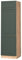Vicco Kühlumbauschrank Fame-Line, Grün-Gold Landhaus/Goldkraft Eiche, 60 cm