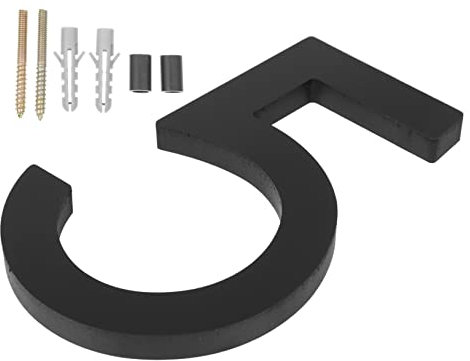 Gadpiparty Creative Modern Door Address Number Plaque Versatile Installation for Home Office Garden Corridor Identification Street Address Sign