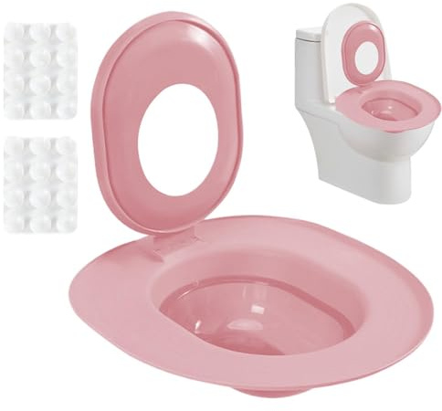 Kit Allenatore per Gatto – Widely Used Stylish Utilizzare il WC Sedile, Bagno Rimovibile Vasino, Adattatore Casa, Appartamento Seminterrato | Multipurpose Outdoor Indoor Utility Easy Cleanness Safe