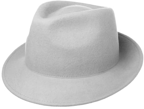 LIPODO Belfast hatt Trilby enfargad Tillverkad i Italien Unisex Host Vinter