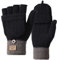 Homealexa Winter Handschuhe Damen Fingerlose Handschuhe Baumwolle Halb Fingerhandschuhe mit Flip-Top, Warme Strick Handschuhe für Damen und Herren