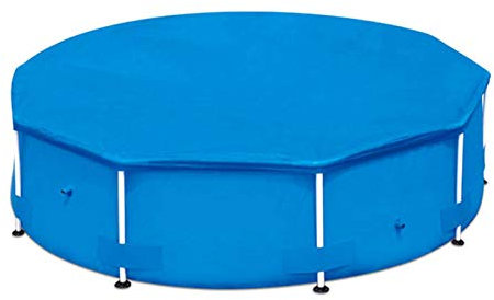 Meying Abdeckplane für Pool – Schutzhülle rund – Pool-Abdeckung für Schwimmbecken, tragbar, UV-beständig – Zubehör für Gartenbecken, Ø 305 / 366 / 457 cm
