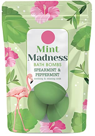 Elysium Spa Spearmint & Peppermint Bath Bombs
