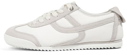 LUCKY STEP Sneakers Légères Rétro pour Femme - Design à Semelle Fine Flexible et Mesh Respirant, Chaussures Loisirs pour Marche en Ville et Sport | Baskets légères pour la marche, le tennis, la gym, l'entraînement, chaussures classiques et confortables