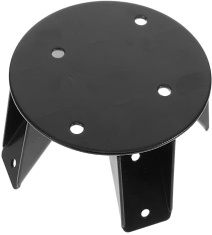 Gatuida Gaming Chair Base Hardware Metal Column Base Bracket for Office Stool Easy Install Robust Support Compatible Fence Deck Railing