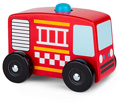 Wooden Feuerwehrauto - Sound & Play: Mit Sirenen-Sound