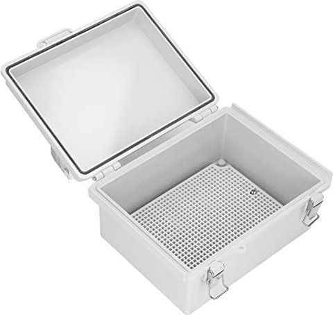 Uadme Scatola Derivazione Esterna, 220×170×110mm Scatola Elettrica da Esterno, ABS Scatola Stagna per Contatore Elettrico, Impermeabile IP67