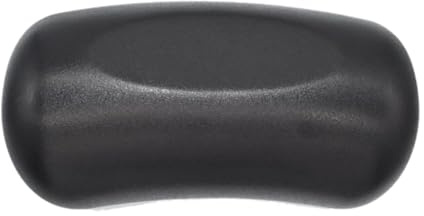 DimyFew Cuscino Ergonomico per Vasca Da Bagno, Regalo Air Mesh, Poggiatesta Da Spa con Ventosa, per Collo E Spalle per Donna, Nero
